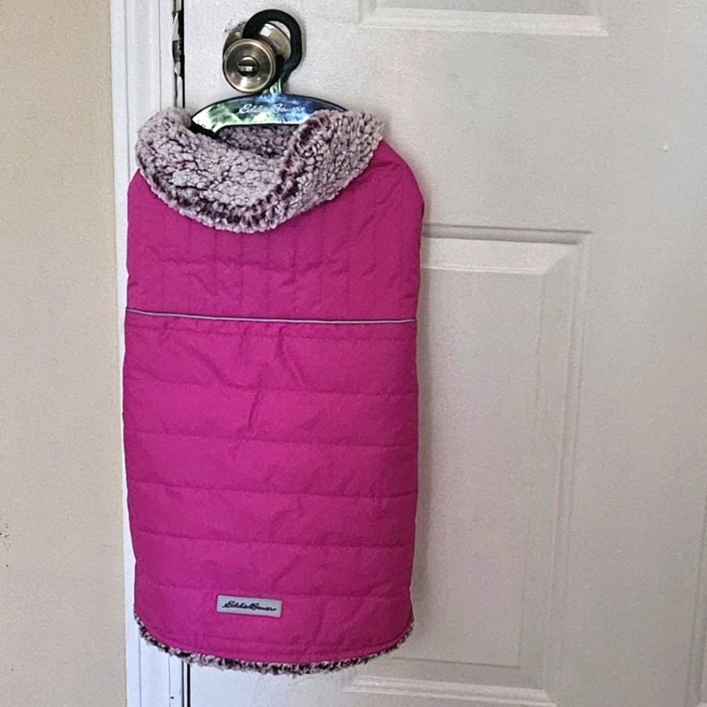 Eddie bauer pet coat size large